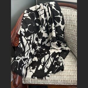 MANGO, Floral Scarf NWT